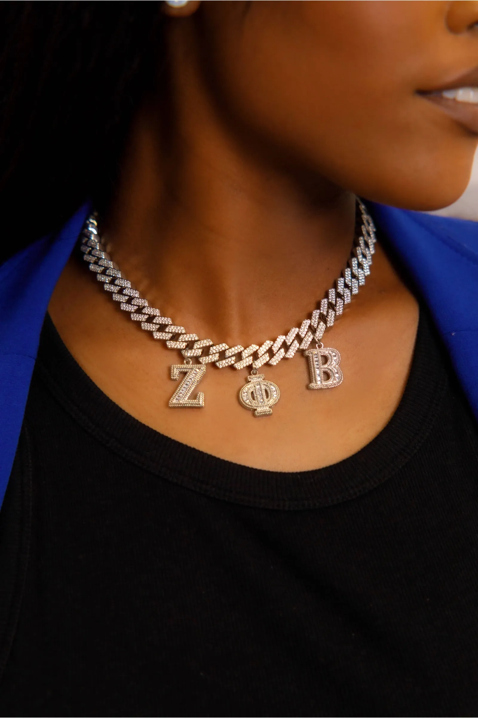 ΖΦΒ Cuban Link Necklace