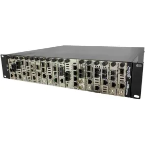 19 Slot Ac Ion Chassis W/,Redundant Ps & Mngmt Module Bndl