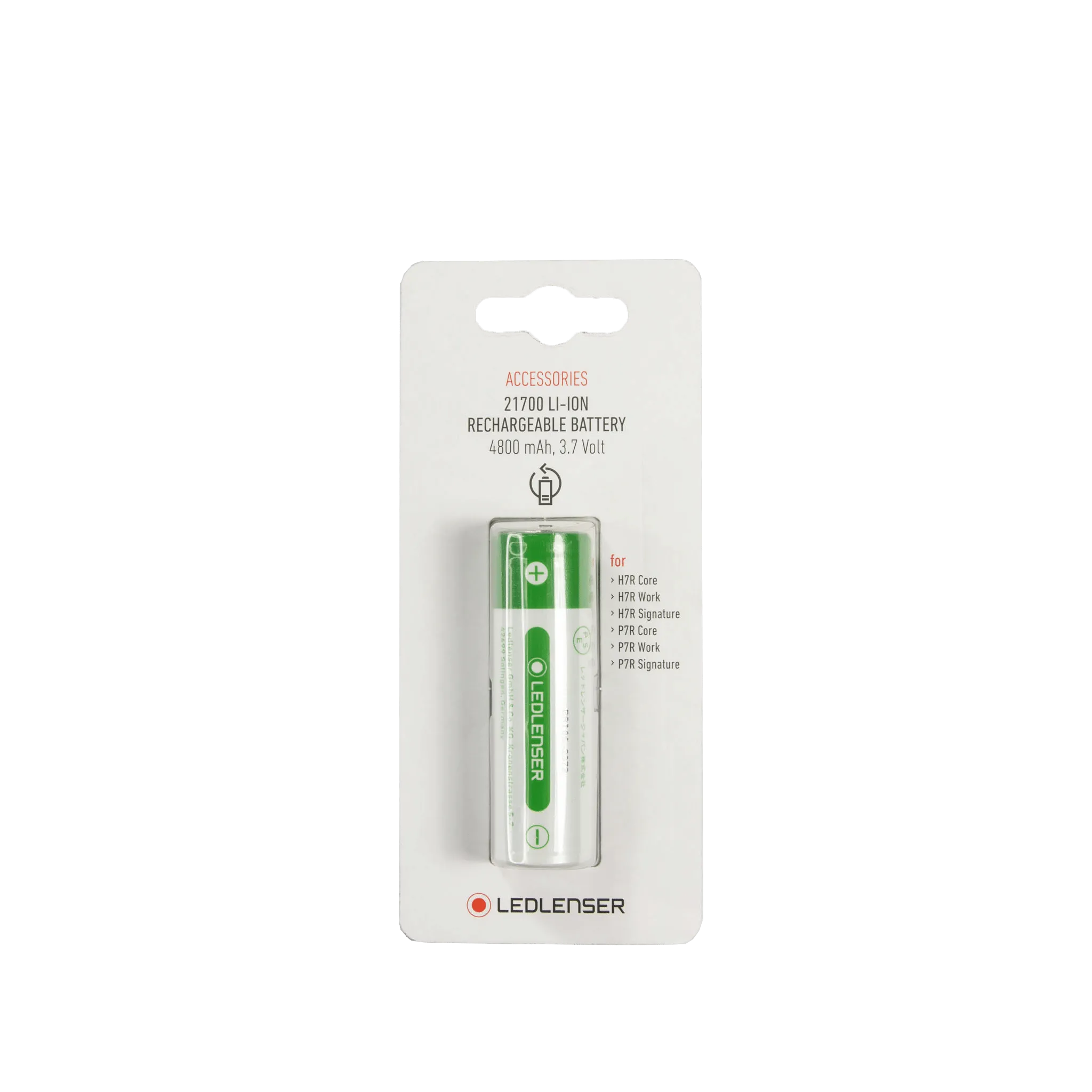 21700 Li-ion Rechargeable Battery 4800mAh