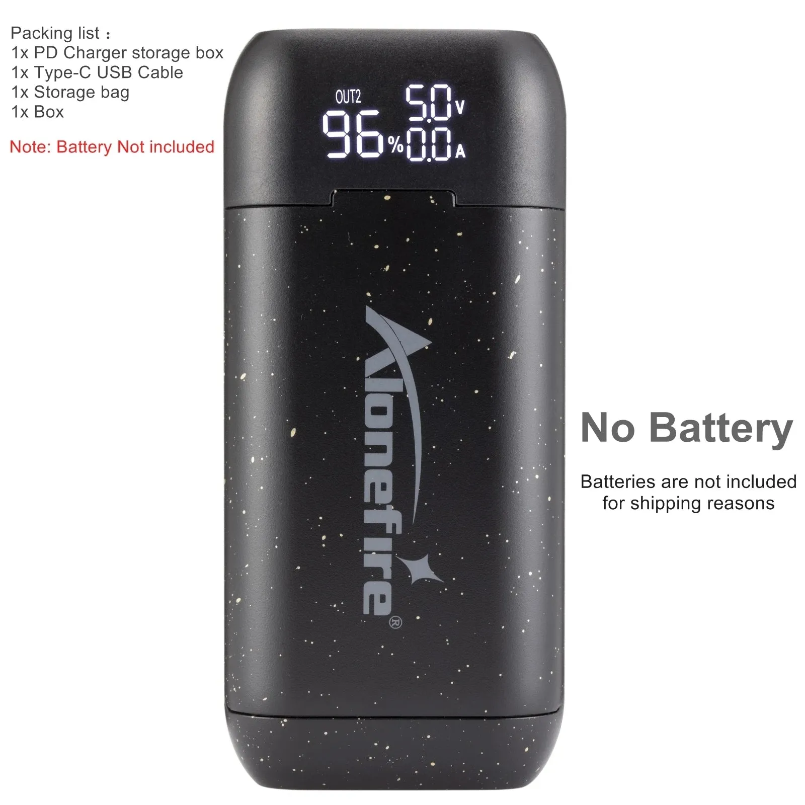 5V 2A Smart USB Charger 18650 21700 Li-ion Battery Charger BoxType-C Power Bank Case DIY Digital Display Cell Phones Powerbank