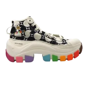 Adidas Unisex Rich Mnisi Nizza High XY22 Pride Shoes - Off White / Core Black / Multi