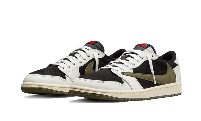 Air Jordan 1 Retro Low OG x Travis Scott 'Olive'