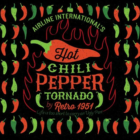 Airline International's Retro 51 Hot Chili Pepper Exclusive Rollerball Pen