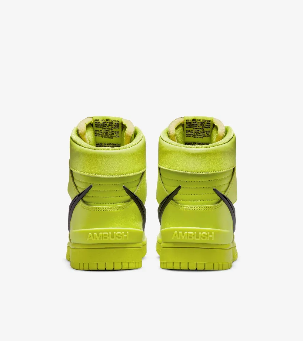 AMBUSH x Nike Dunk High 'Flash Lime'