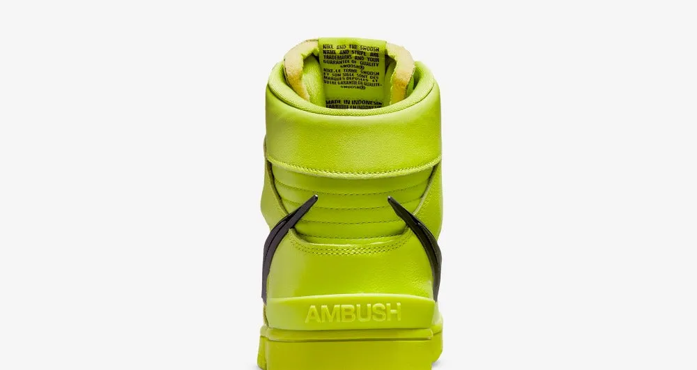 AMBUSH x Nike Dunk High 'Flash Lime'