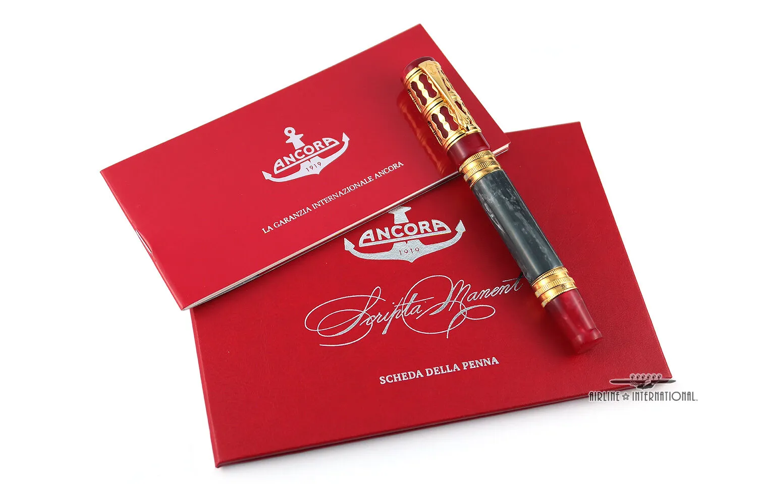 Ancora Pisa Red Limited Edition Fountain Pen  - #20/88 Extremely Rare