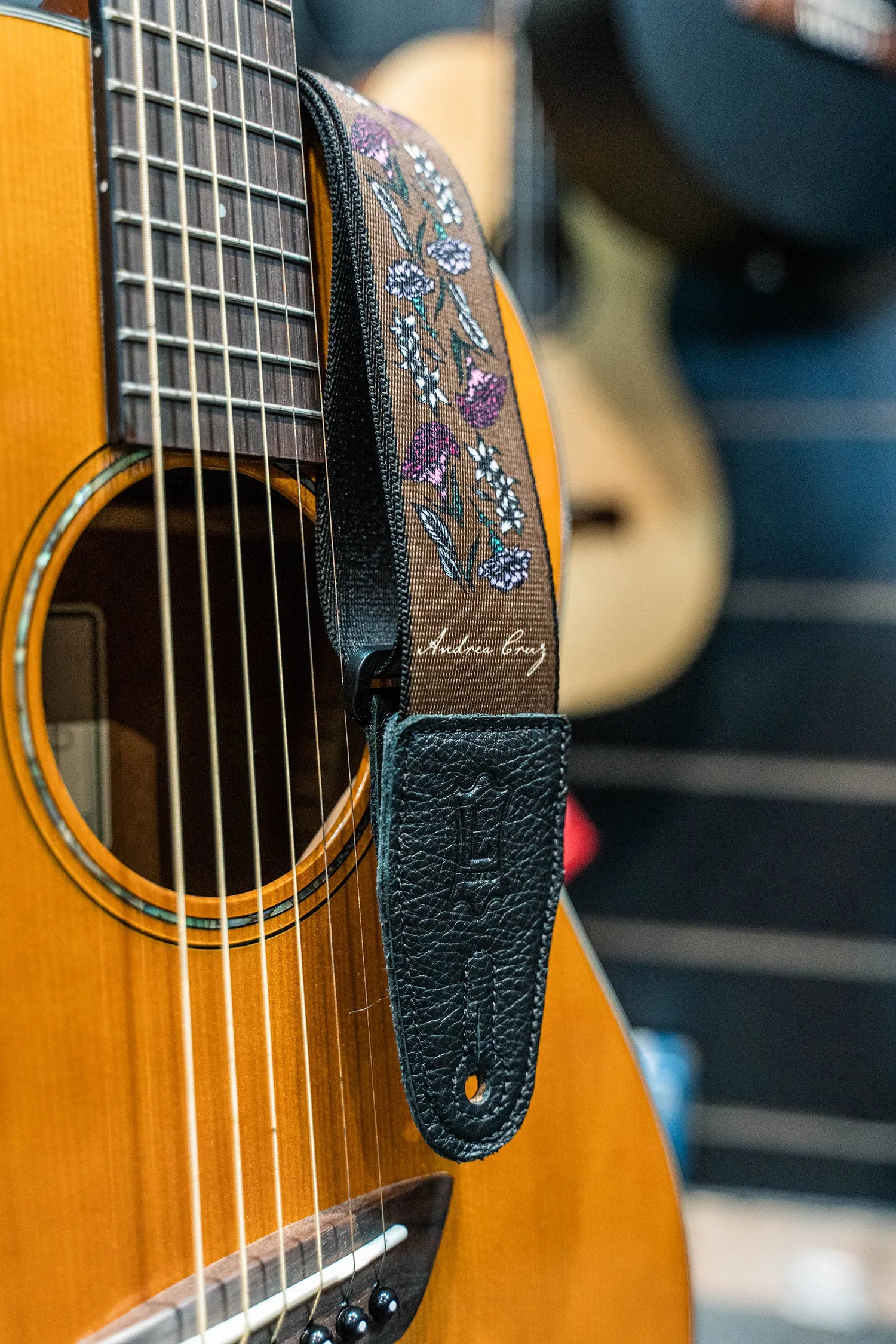 Andrea Cruz Custom 2" Polyester Guitar Strap