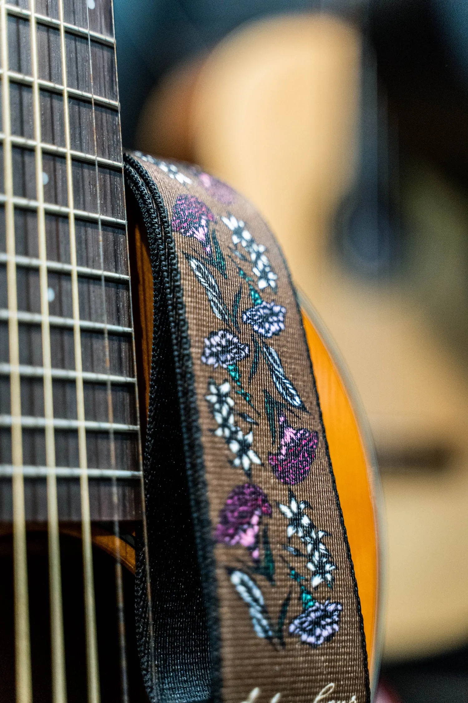 Andrea Cruz Custom 2" Polyester Guitar Strap