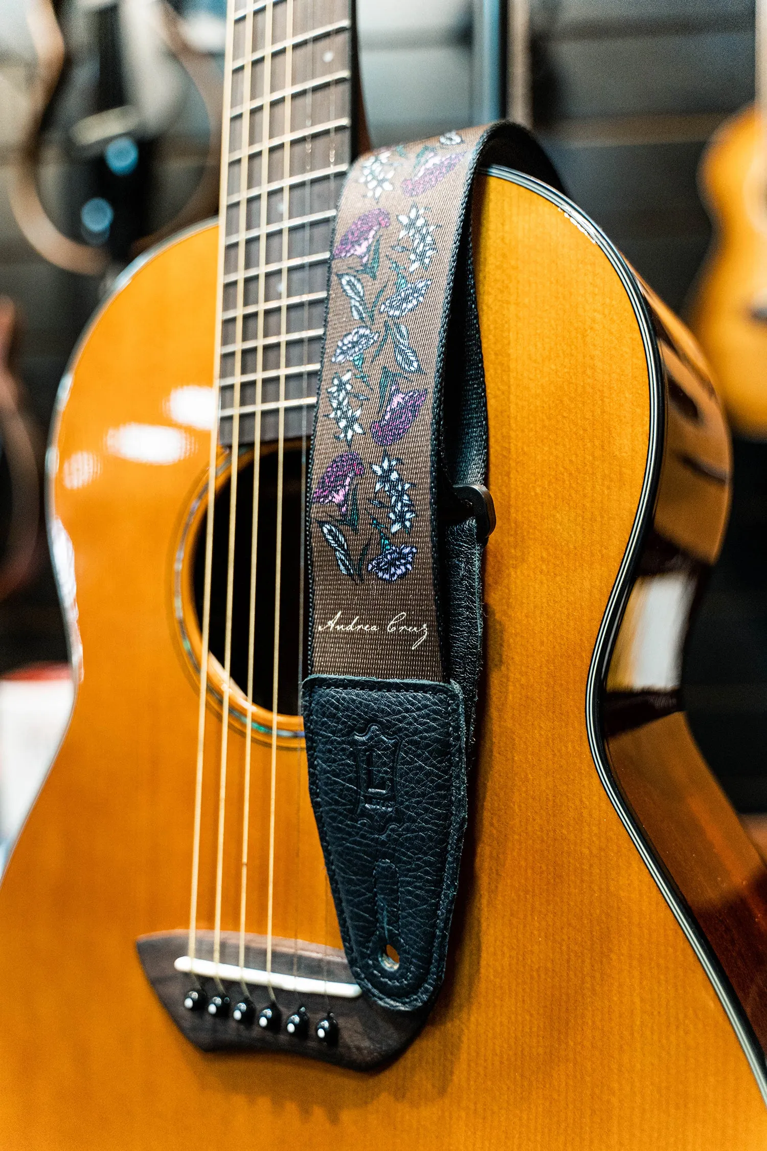 Andrea Cruz Custom 2" Polyester Guitar Strap
