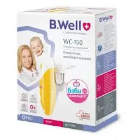 B Well WC-150 Nasal Aspirator to Clear Nose for Infant & Child