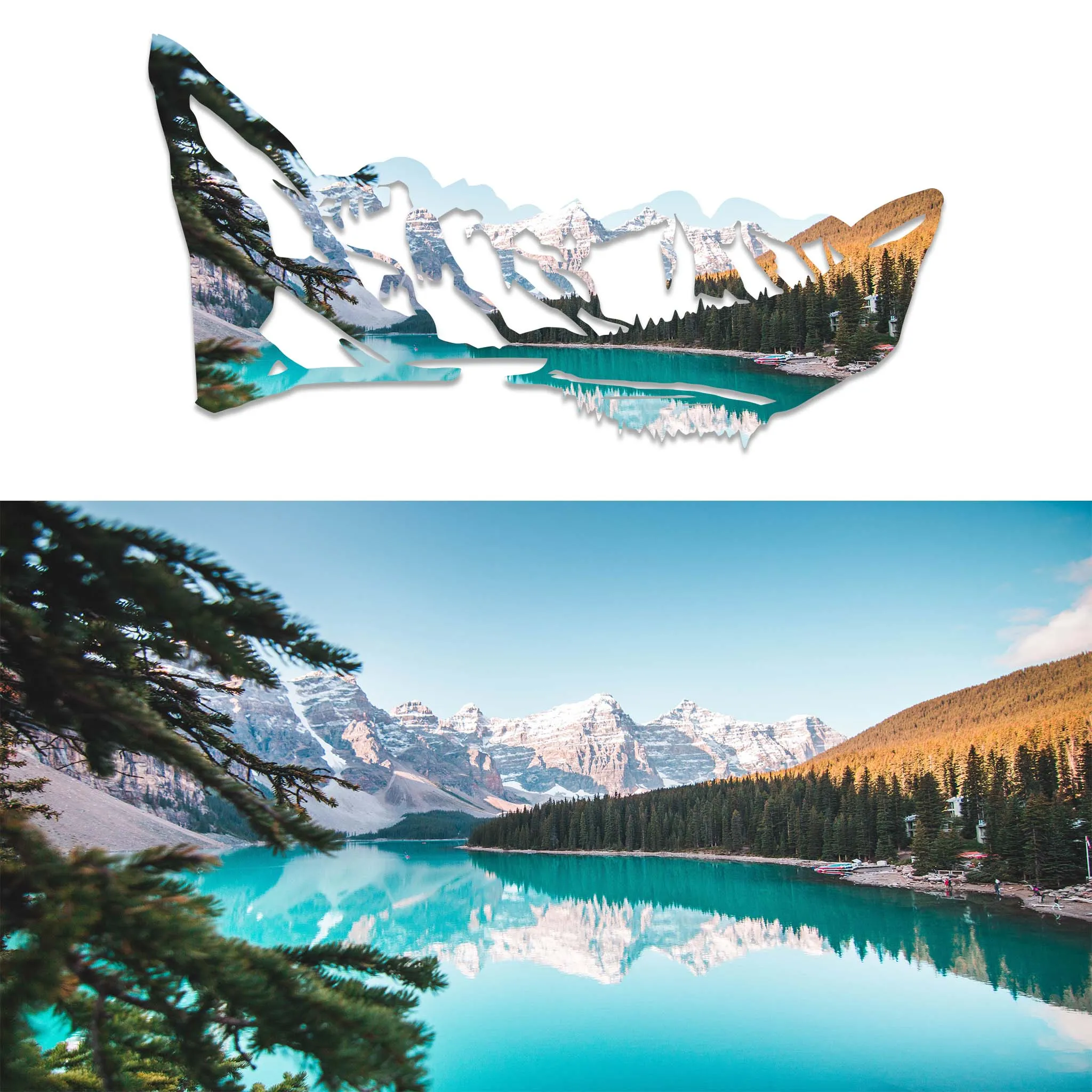 Banff National Park - Metal Wall Art
