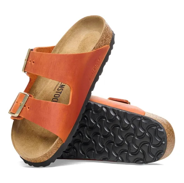 Birkenstock Arizona Oiled Leather Sandals - Medium/Narrow