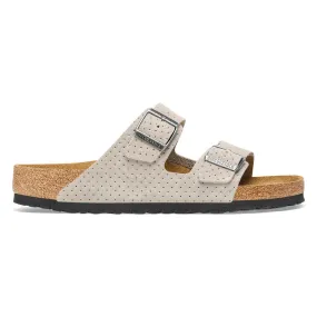 Birkenstock Arizona Suede Embossed Sandals - Medium/Narrow