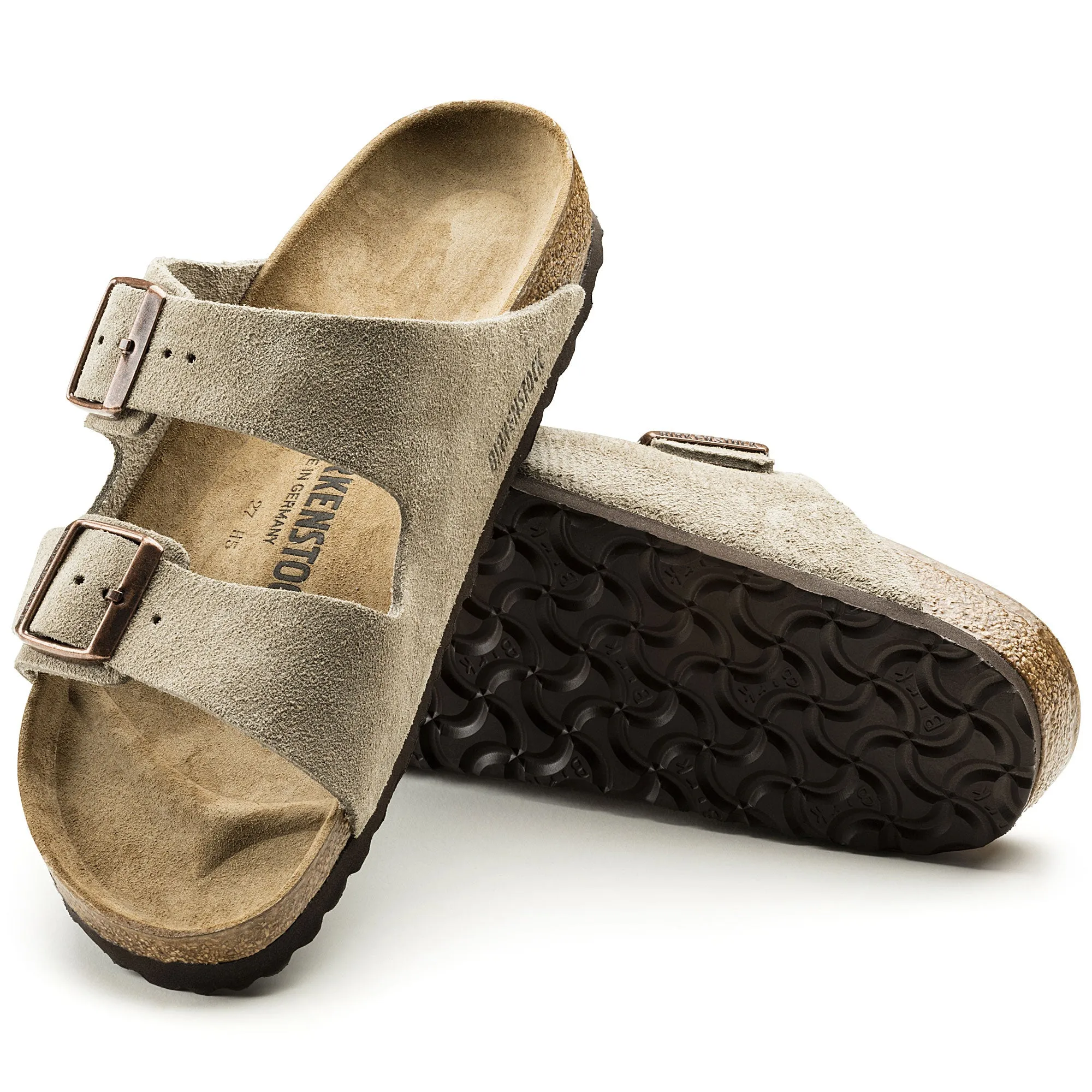 Birkenstock Arizona Suede Sandal - Medium/Narrow