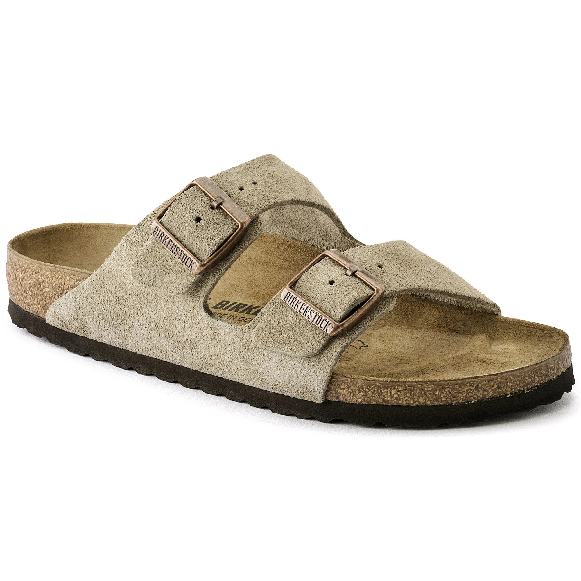 Birkenstock Arizona Suede Sandal - Medium/Narrow