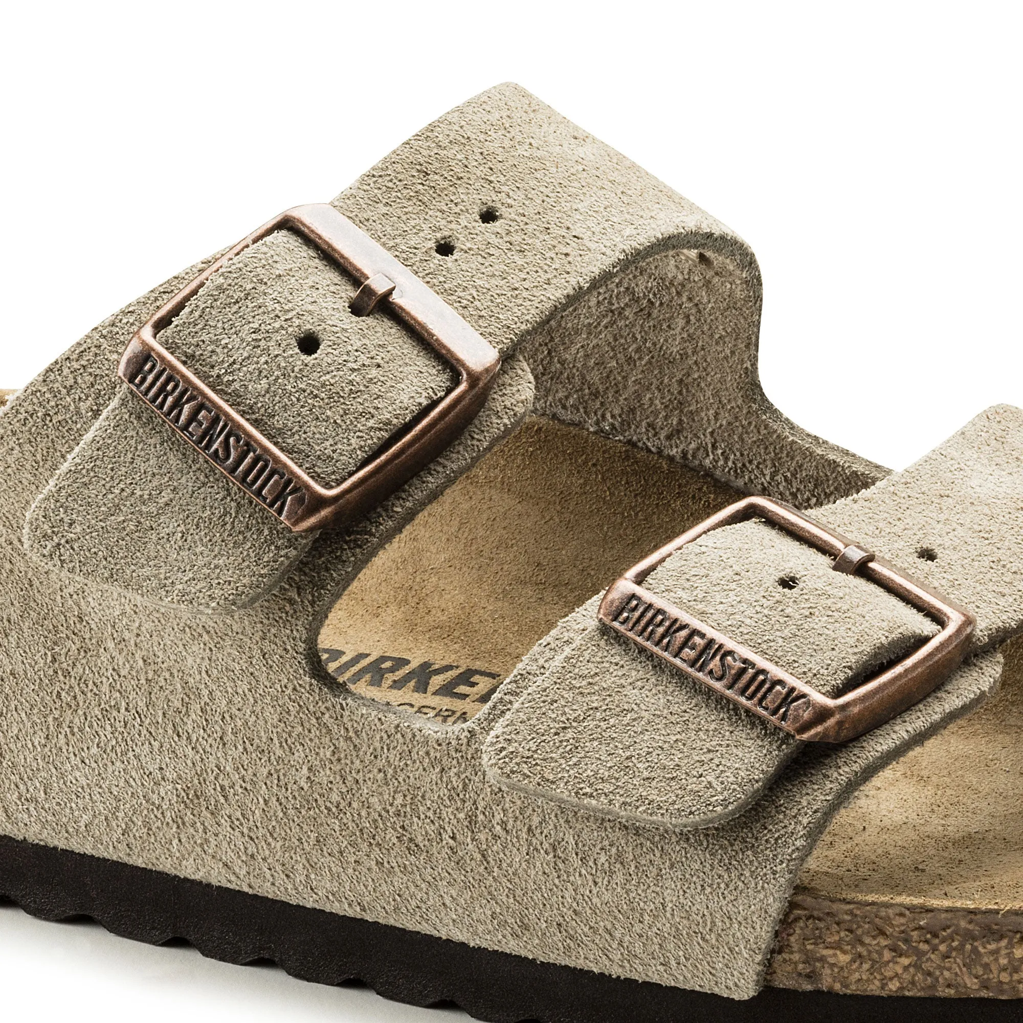 Birkenstock Arizona Suede Sandal - Medium/Narrow