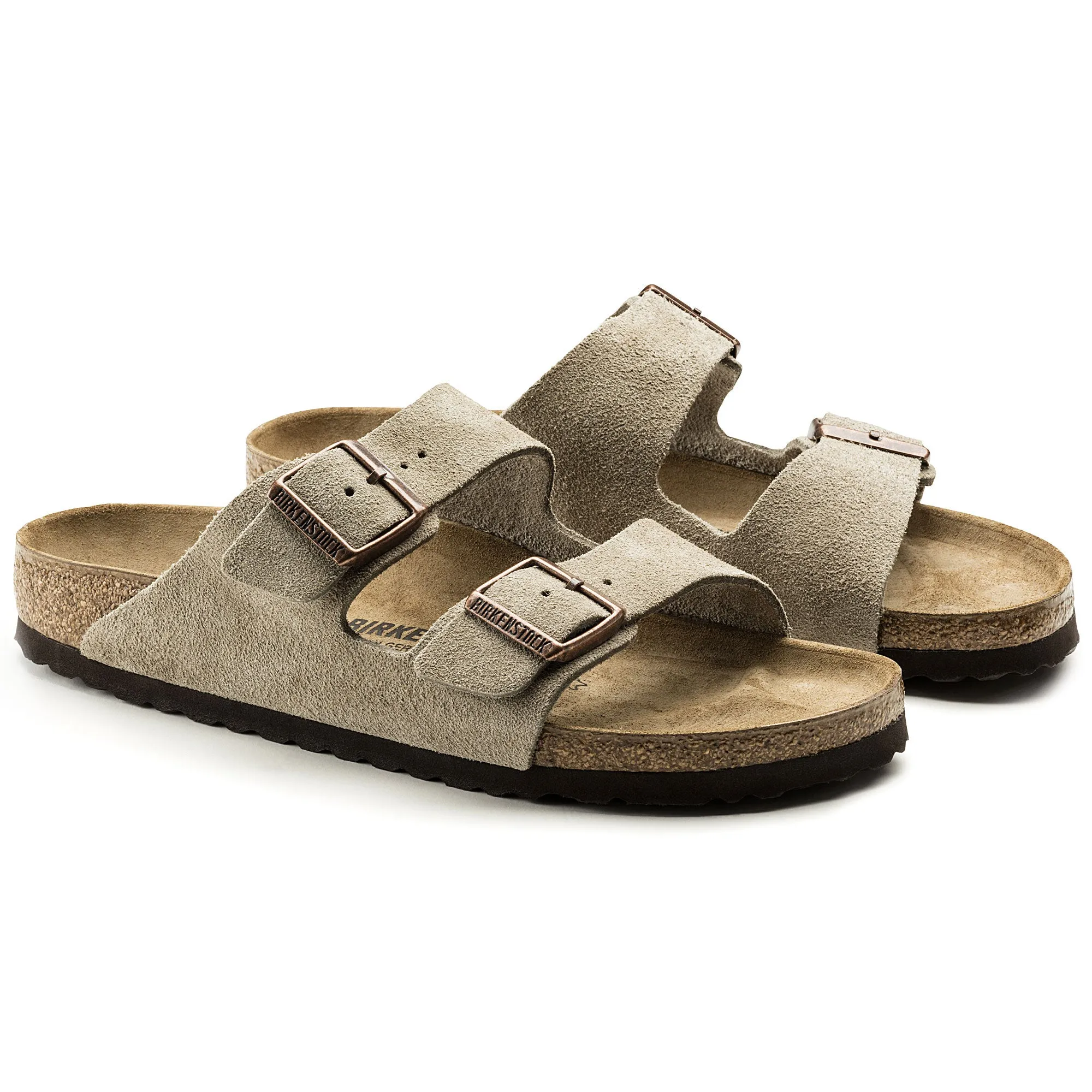 Birkenstock Arizona Suede Sandal - Medium/Narrow
