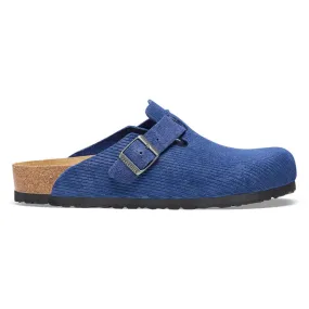 Birkenstock Boston Suede Embossed Clogs - Medium/Narrow