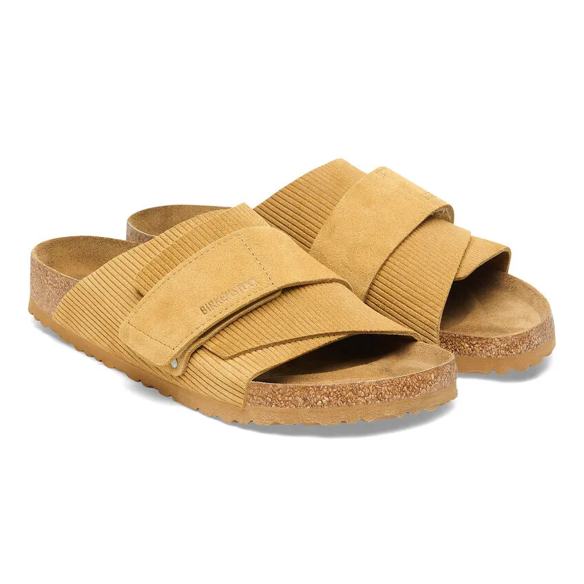 Birkenstock Kyoto Suede Embossed Sandals - Medium/Narrow