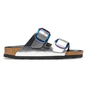 Birkenstock Womens Arizona Big Buckle Natural Leather Sandals - Medium/Narrow