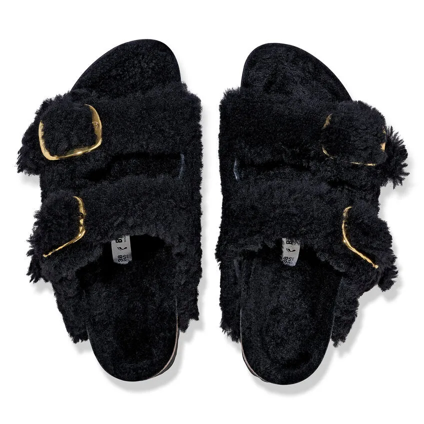 Birkenstock Womens Arizona Big Buckle Shearling Sandals - Medium/Narrow