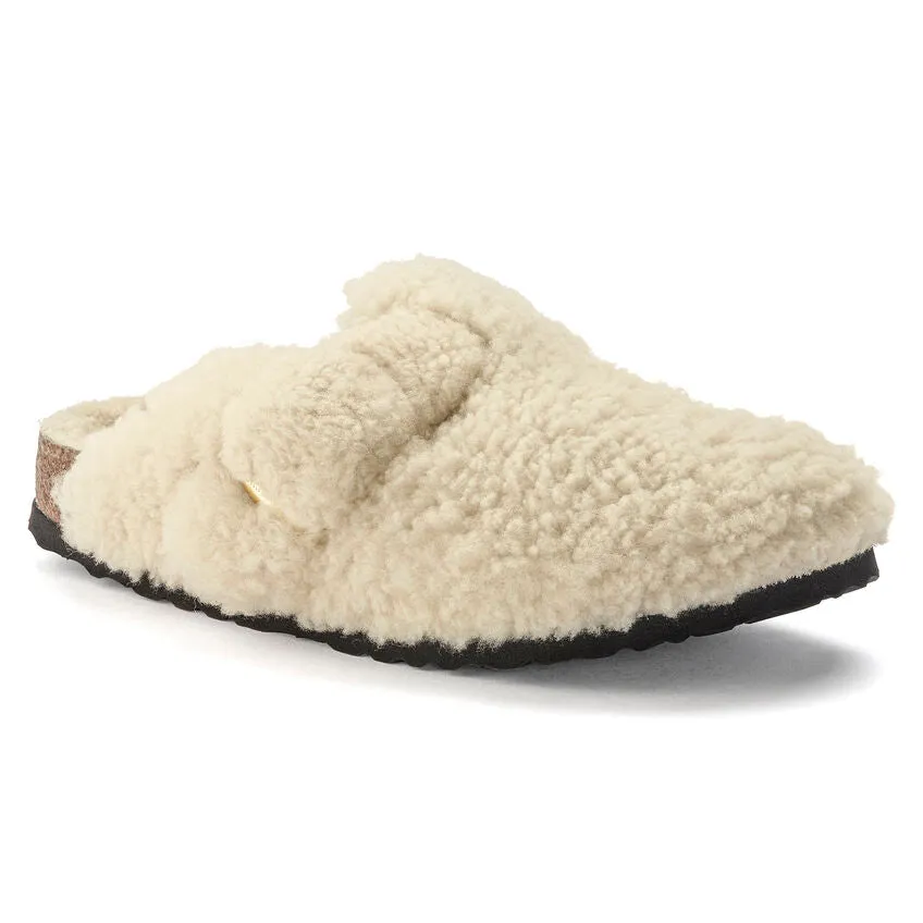 Birkenstock Womens Boston Big Buckle Shearling Clogs - Medium/Narrow