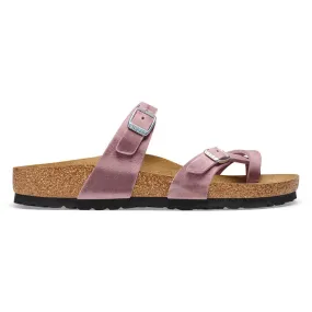 Birkenstock Womens Mayari Oiled Leather Sandals - Regular/Wide