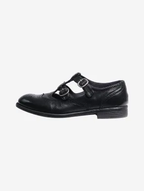 Black Maryjane loafers - size EU 39
