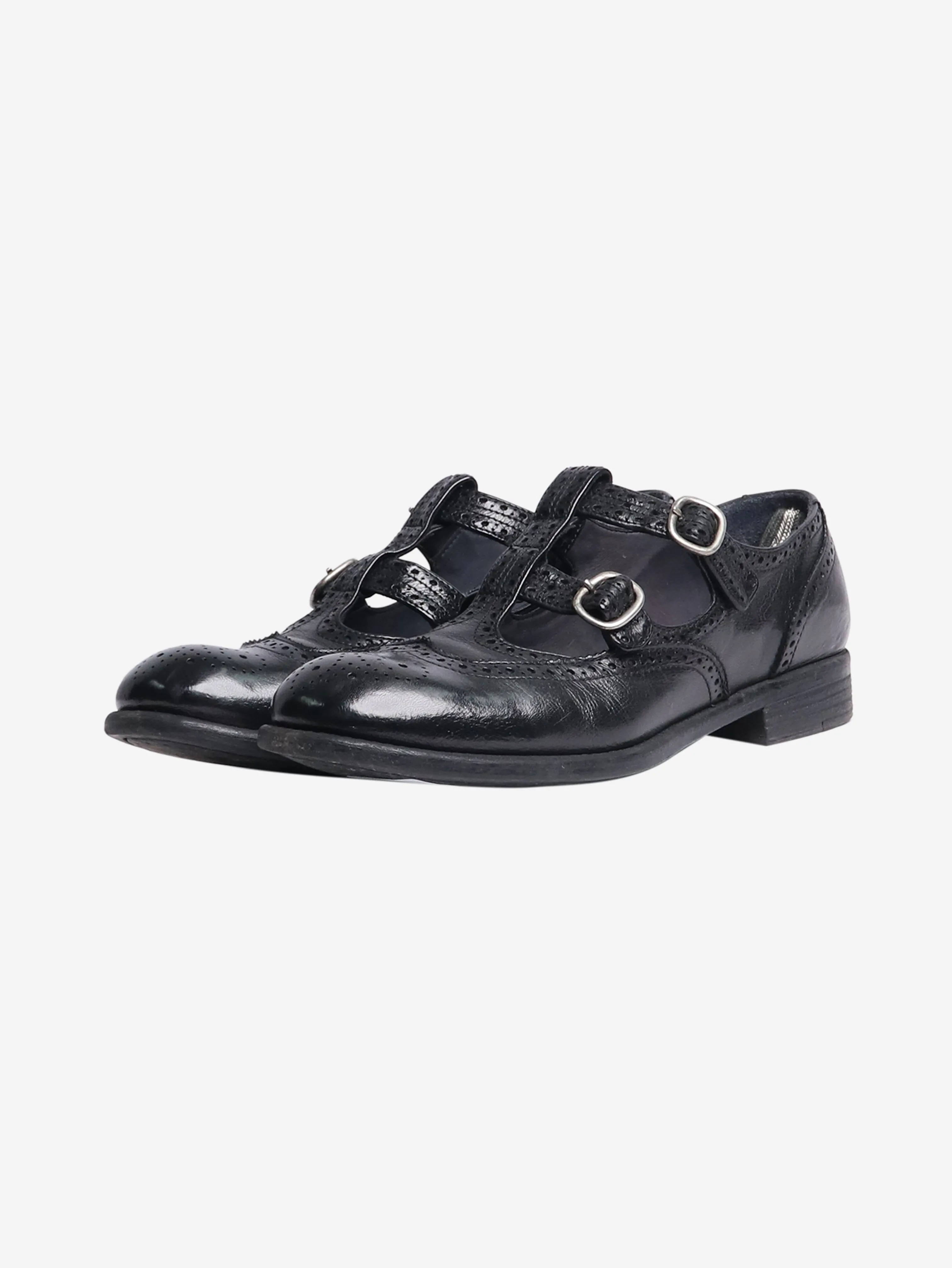 Black Maryjane loafers - size EU 39