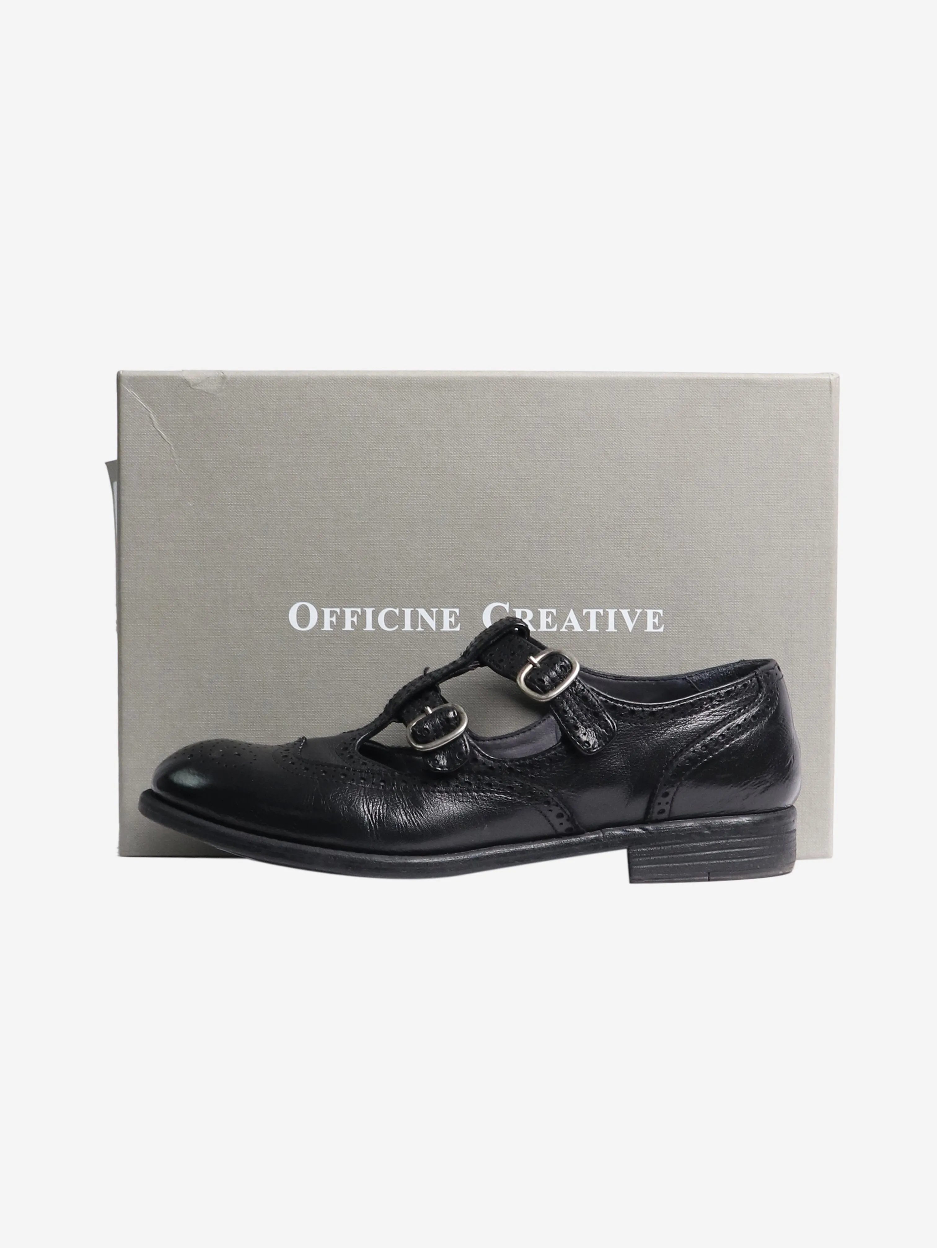 Black Maryjane loafers - size EU 39