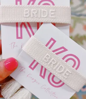 Bride Signature Bracelet