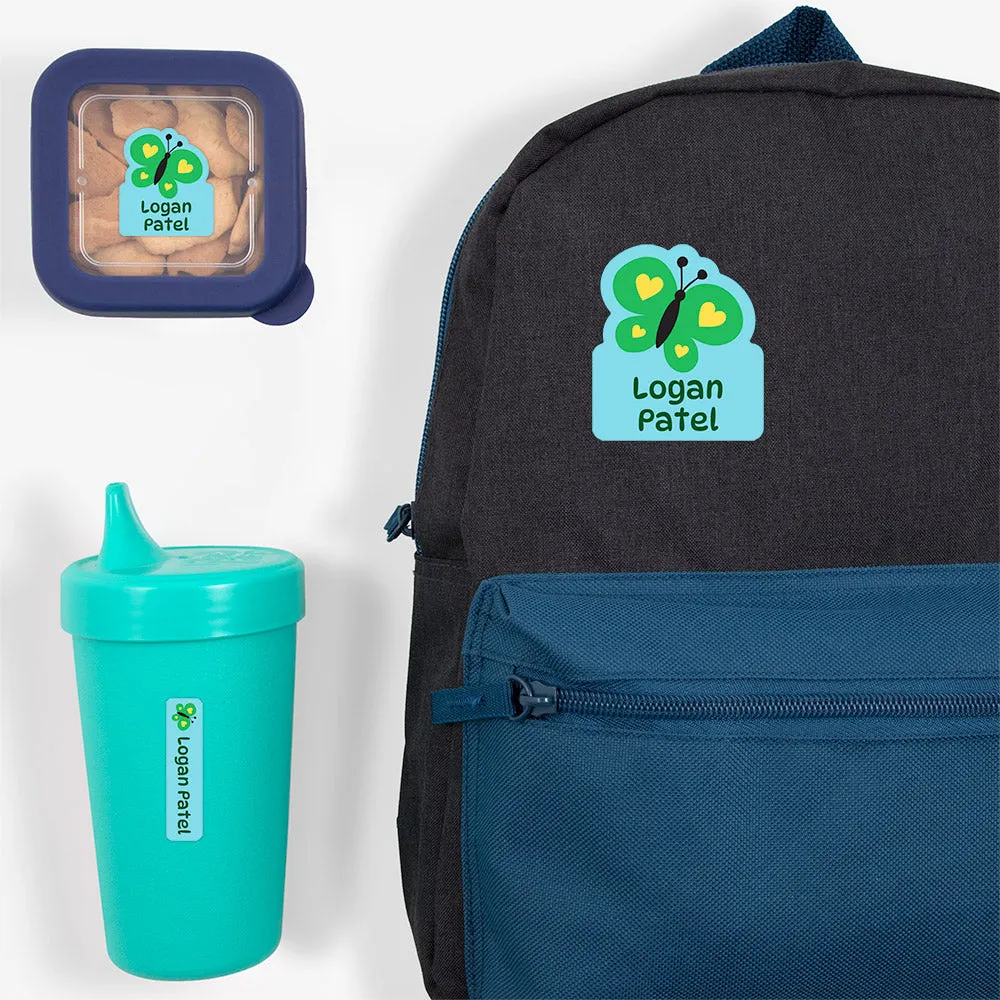 Butterfly Preschool Labels Pack