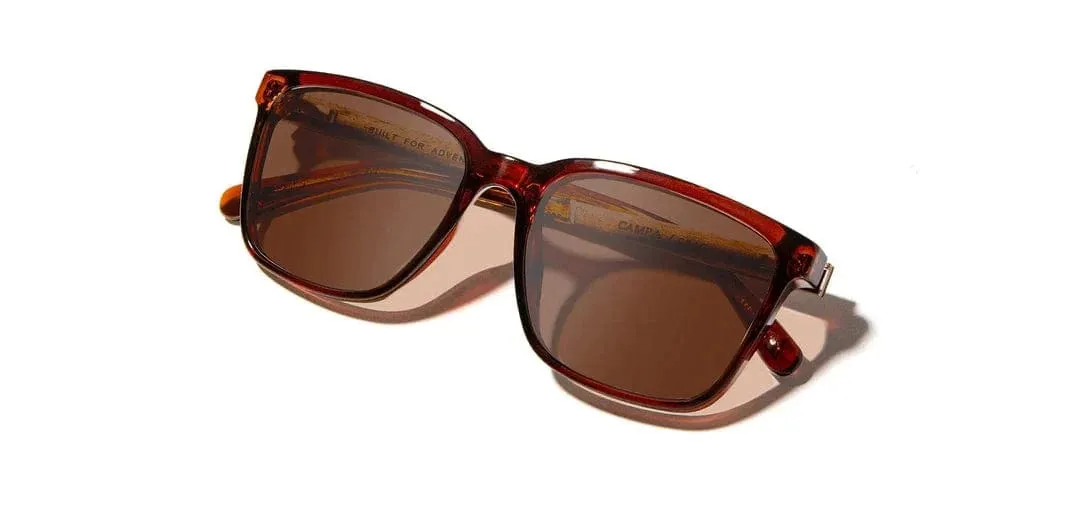 CAMP Eyewear Crag Sunglasses - Arches Edition Clay | Walnut