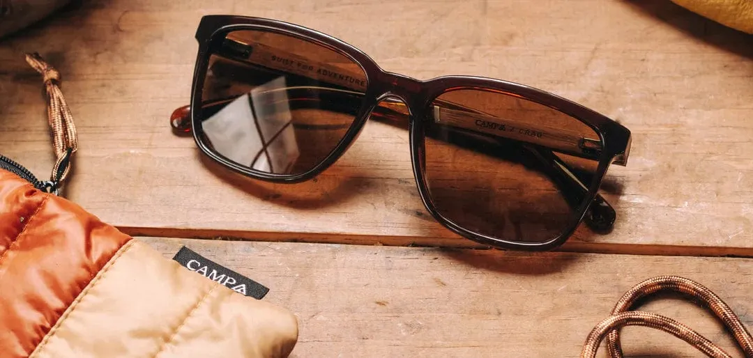 CAMP Eyewear Crag Sunglasses - Arches Edition Clay | Walnut