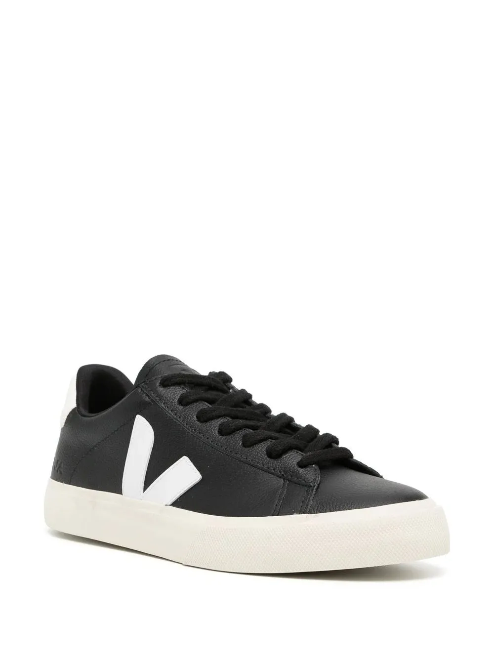 Campo Chromefree Leather in Black/White