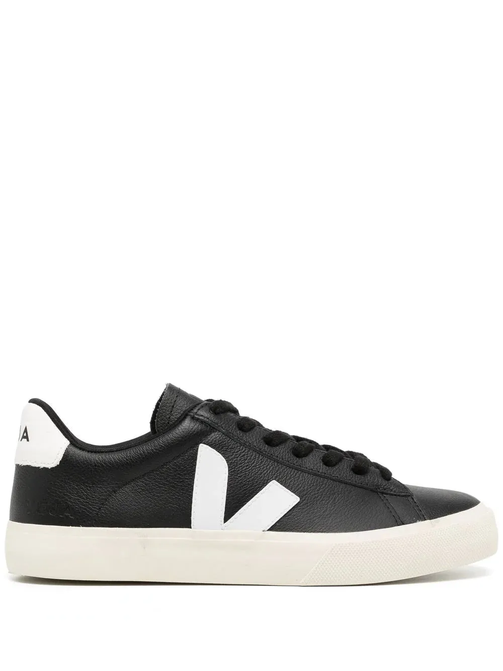 Campo Chromefree Leather in Black/White