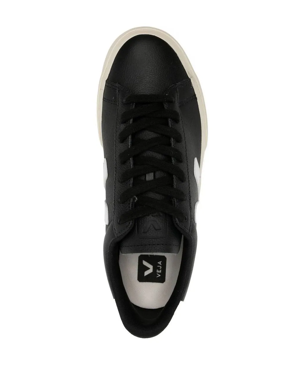 Campo Chromefree Leather in Black/White