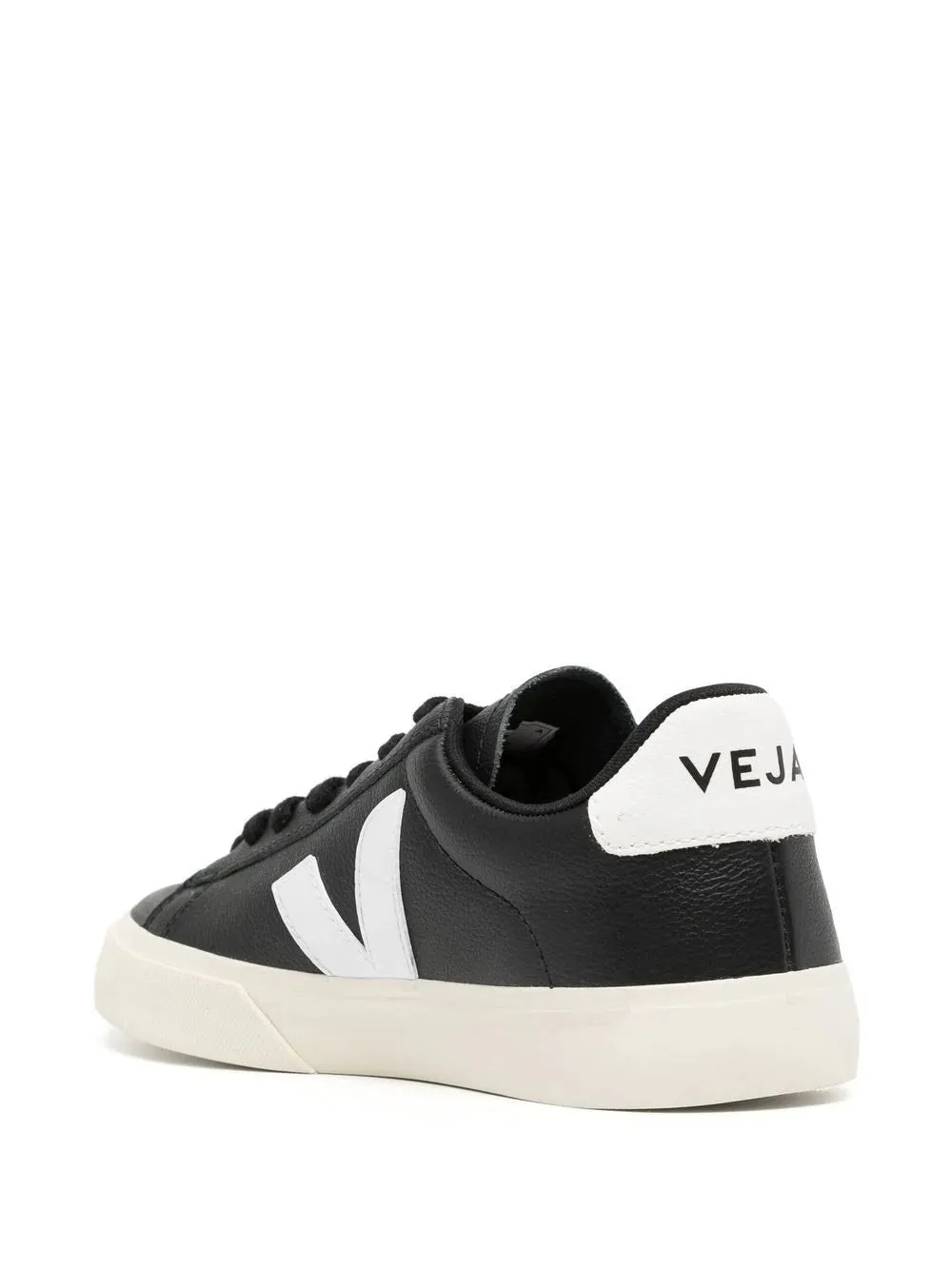Campo Chromefree Leather in Black/White