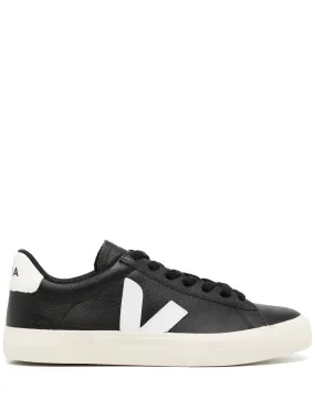 Campo Chromefree Leather in Black/White