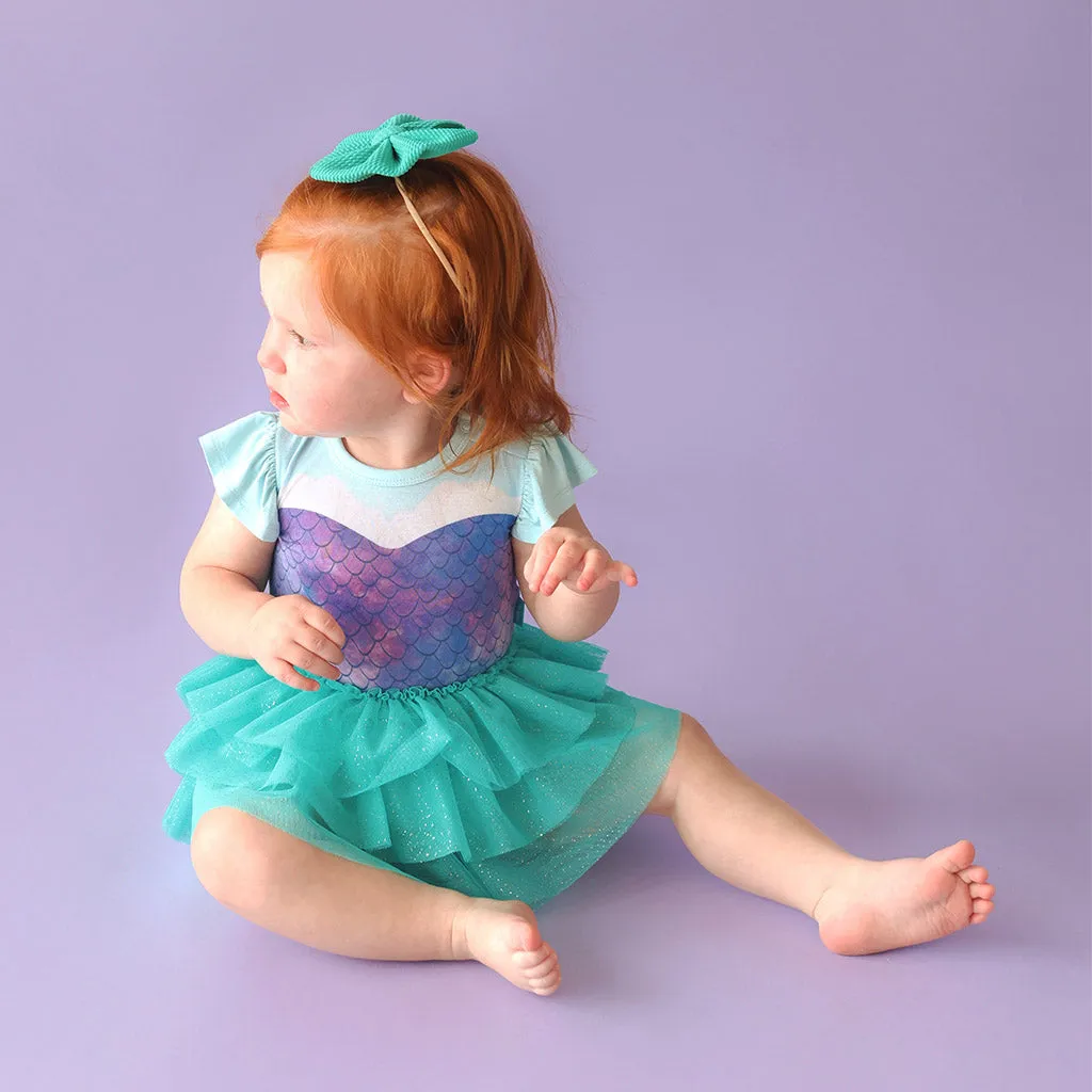 Disney's The Little Mermaid Magical Mermaid Tulle Skirt Bodysuit Dress
