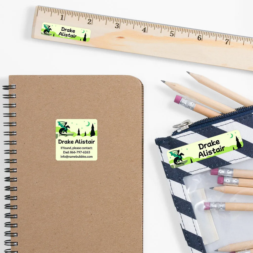 Dragon School Labels Pack