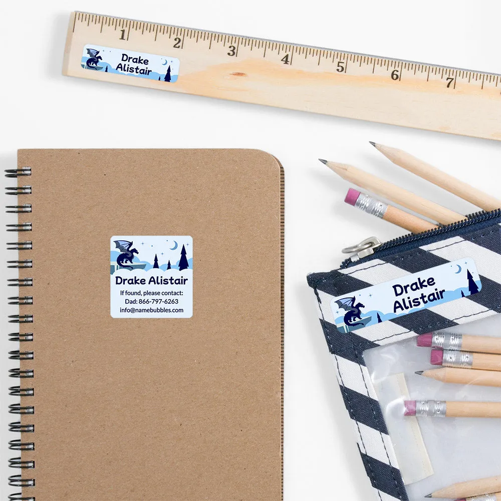 Dragon School Labels Pack