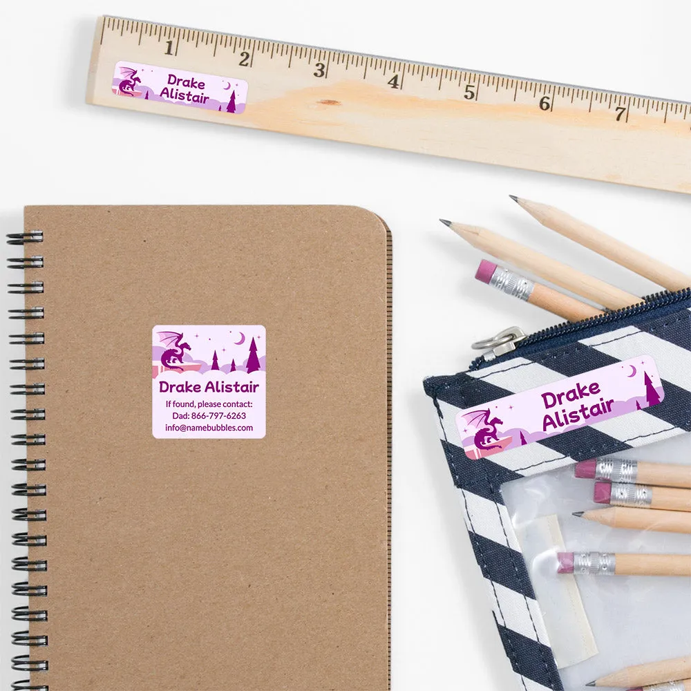 Dragon School Labels Pack