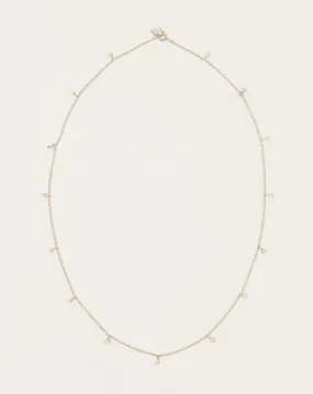 Fairy Bead Necklace in Sterling Silver
