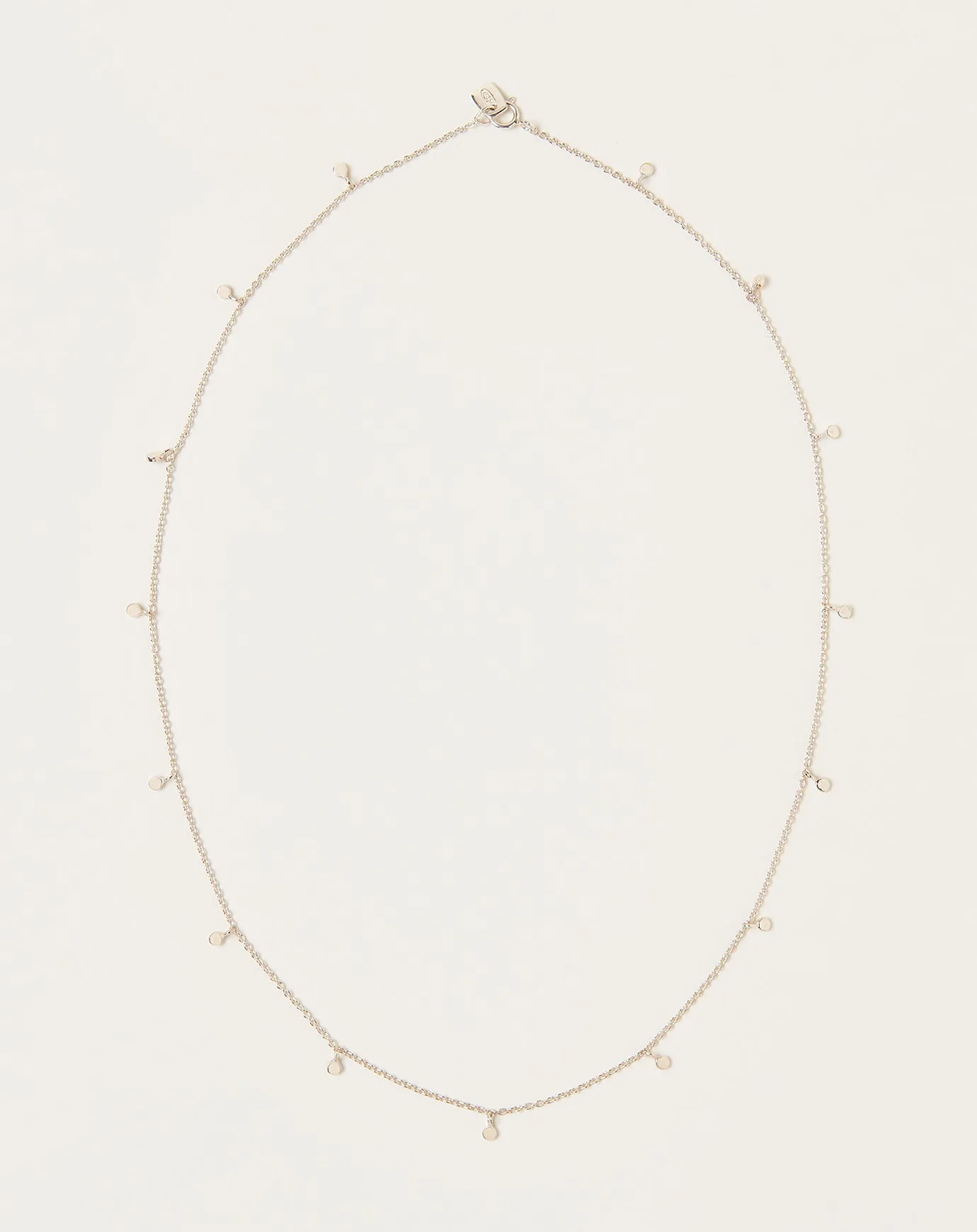 Fairy Bead Necklace in Sterling Silver