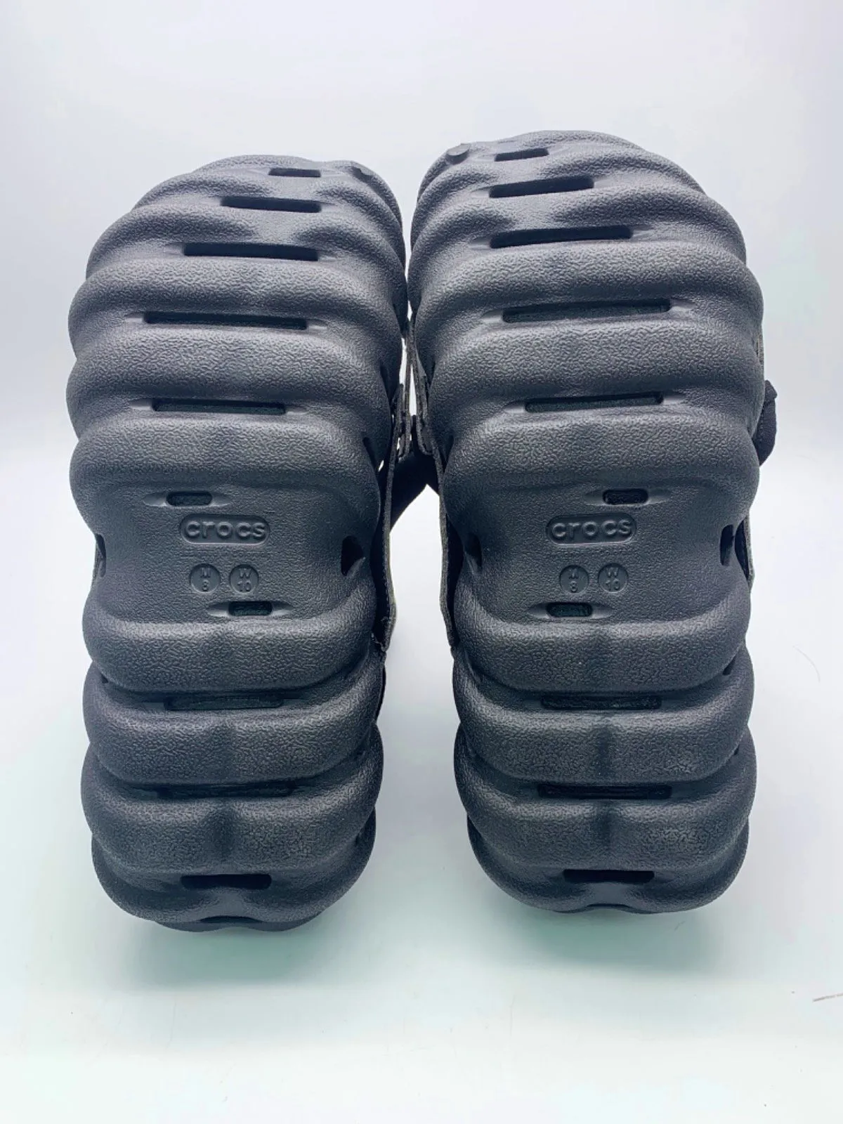 Feng Chen Wang Black Crocs Echo Clog UK 7