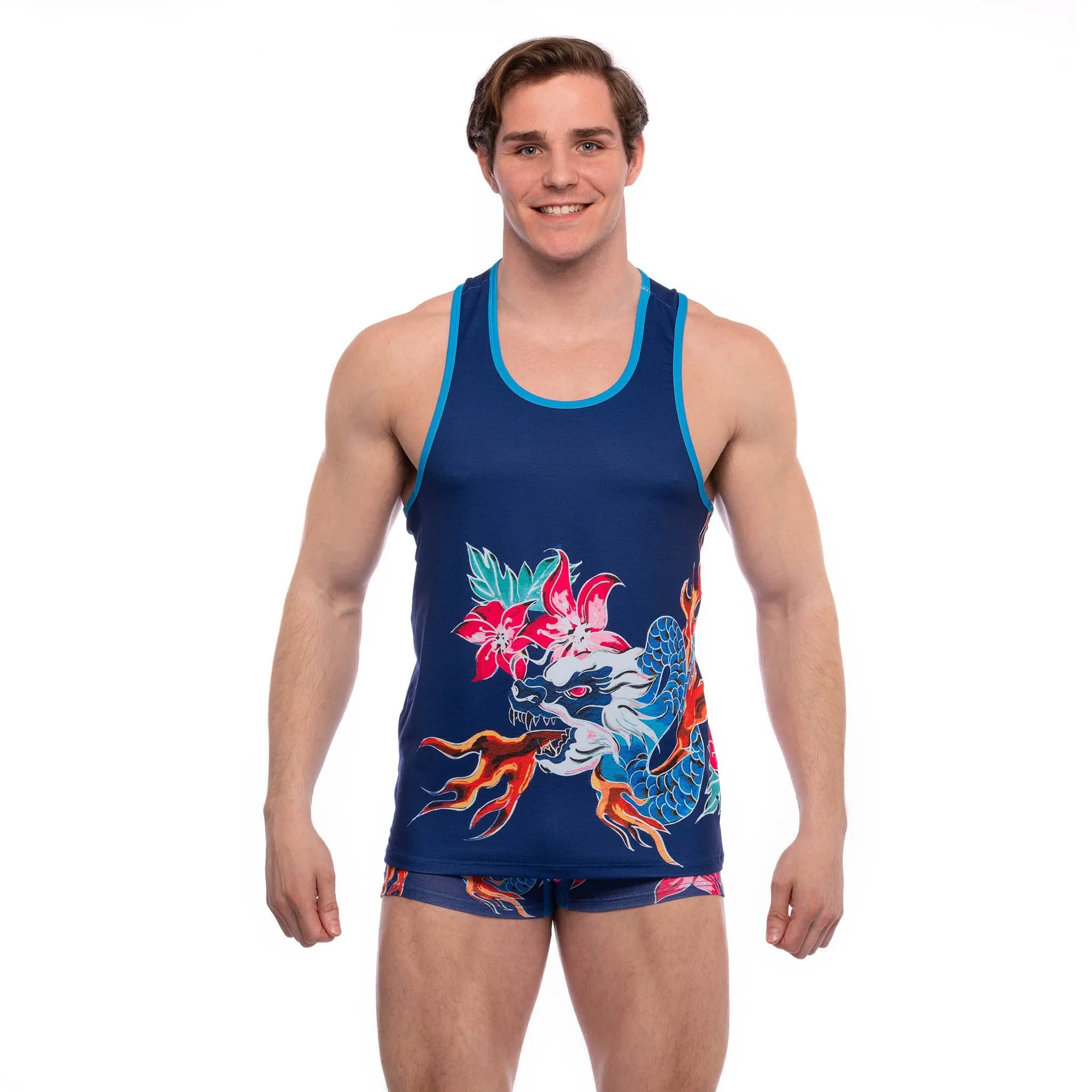 Fire Breathing Dragon Tank Top