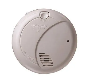 First Alert Photoelectric Smoke Alarm 9 Volt Battery