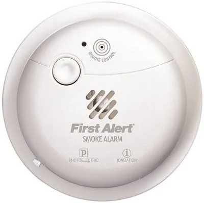 First Alert Photo/Ion Smoke Alarm 2 Aa Batteries