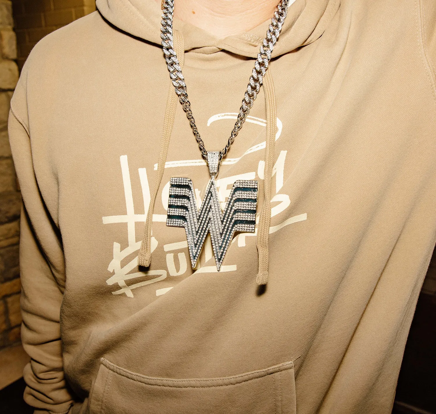 Flying W Chain Necklace
